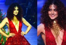 Taapsee Pannu Rocks the Ramp at Lakme Fashion Week 2023 Taapsee Pannu Rocks the Ramp at Lakme Fashion Week 2023